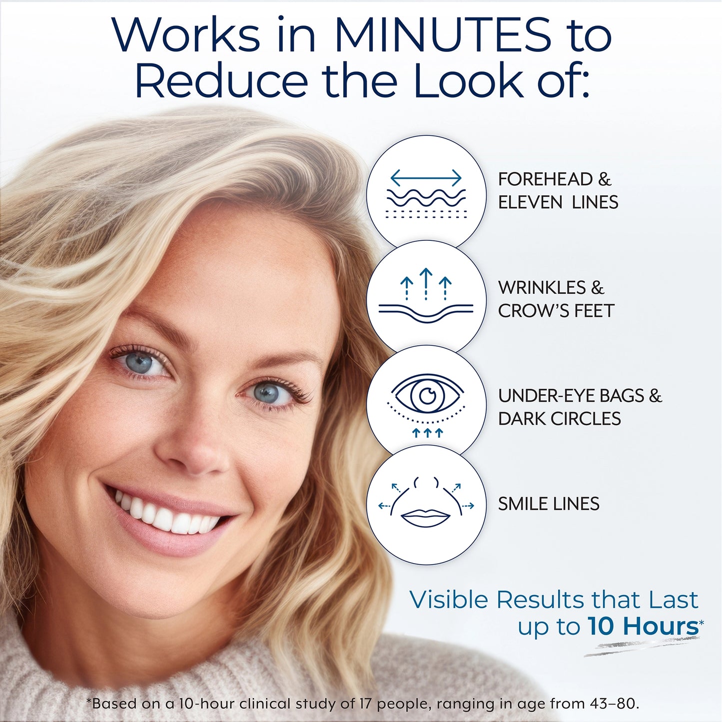 Plexaderm Rapid Reduction Eye Serum - Visibly Reduces Under-Eye Bags, Wrinkles, Dark Circles, Fine Lines & Crow's Feet Instantly, Anti Aging Wrinkle Remover for Face